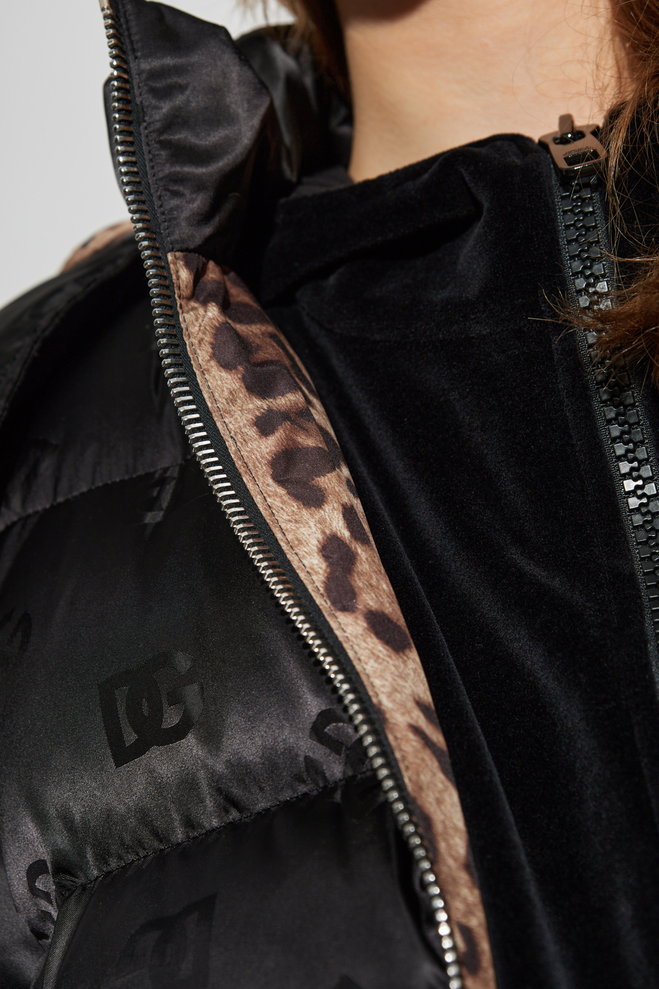 Dolce & Gabbana Down jacket with logo | Women's Clothing